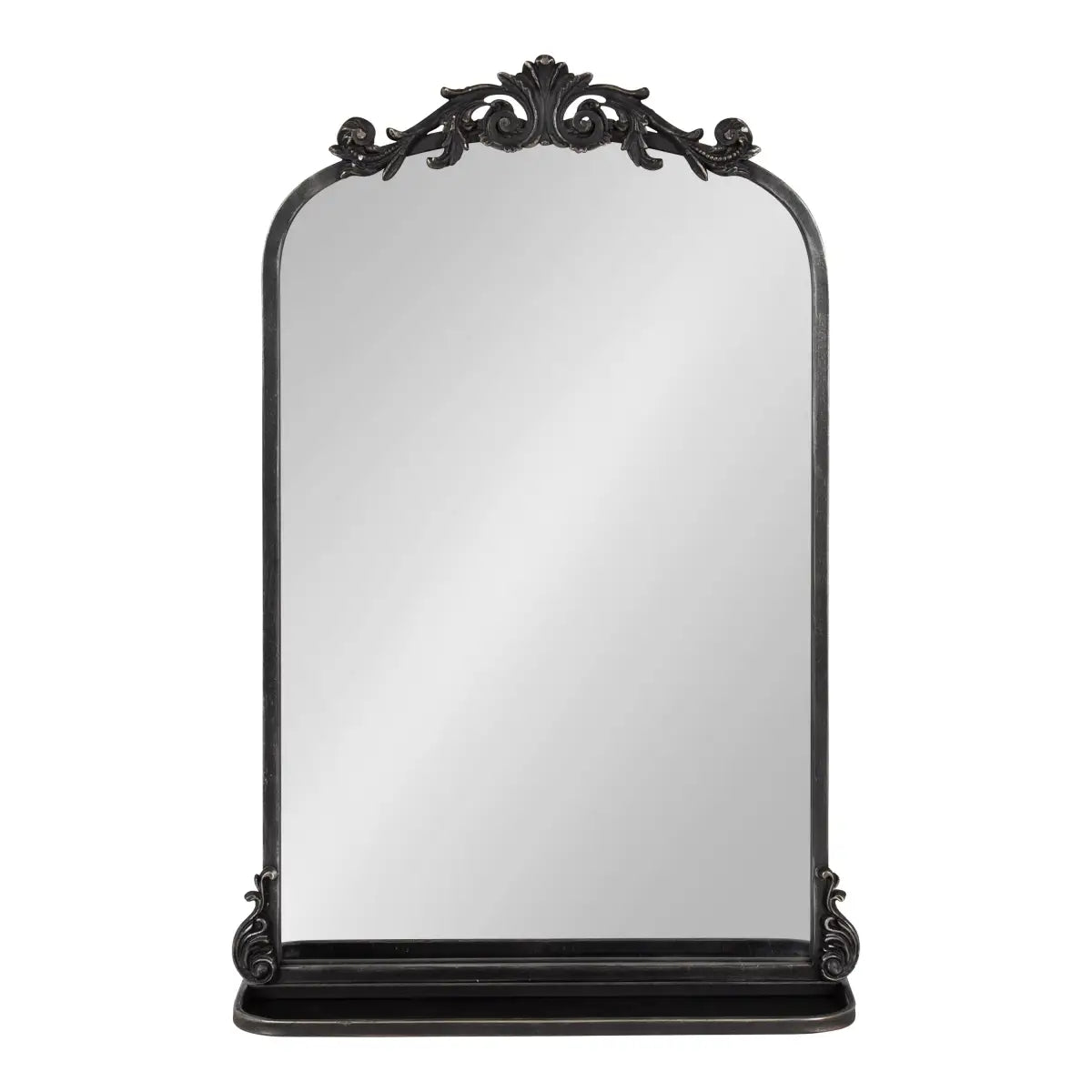 Arendahl Elegant Arch Mirror with Shelf - kateandlaurel