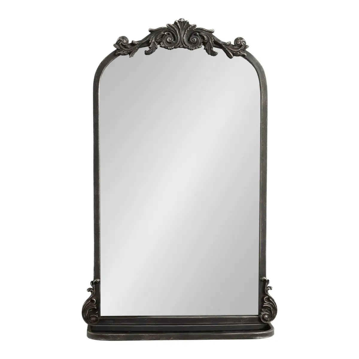 Arendahl Elegant Arch Mirror with Shelf - kateandlaurel