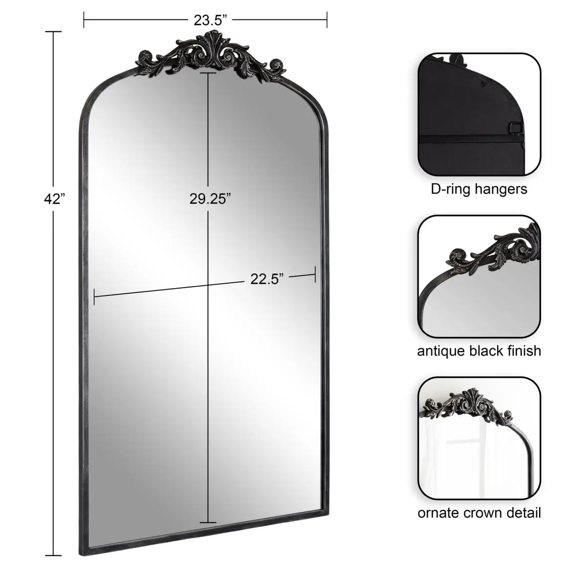 Arendahl Elegant Arch Mirror - kateandlaurel