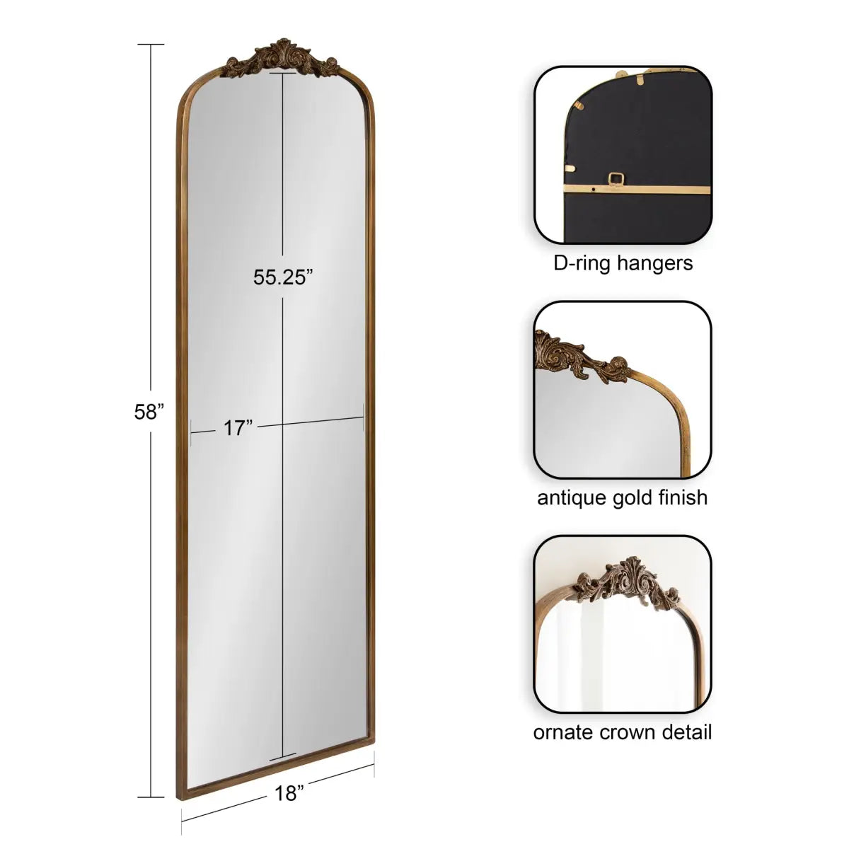 Arendahl Elegant Arch Mirror - kateandlaurel