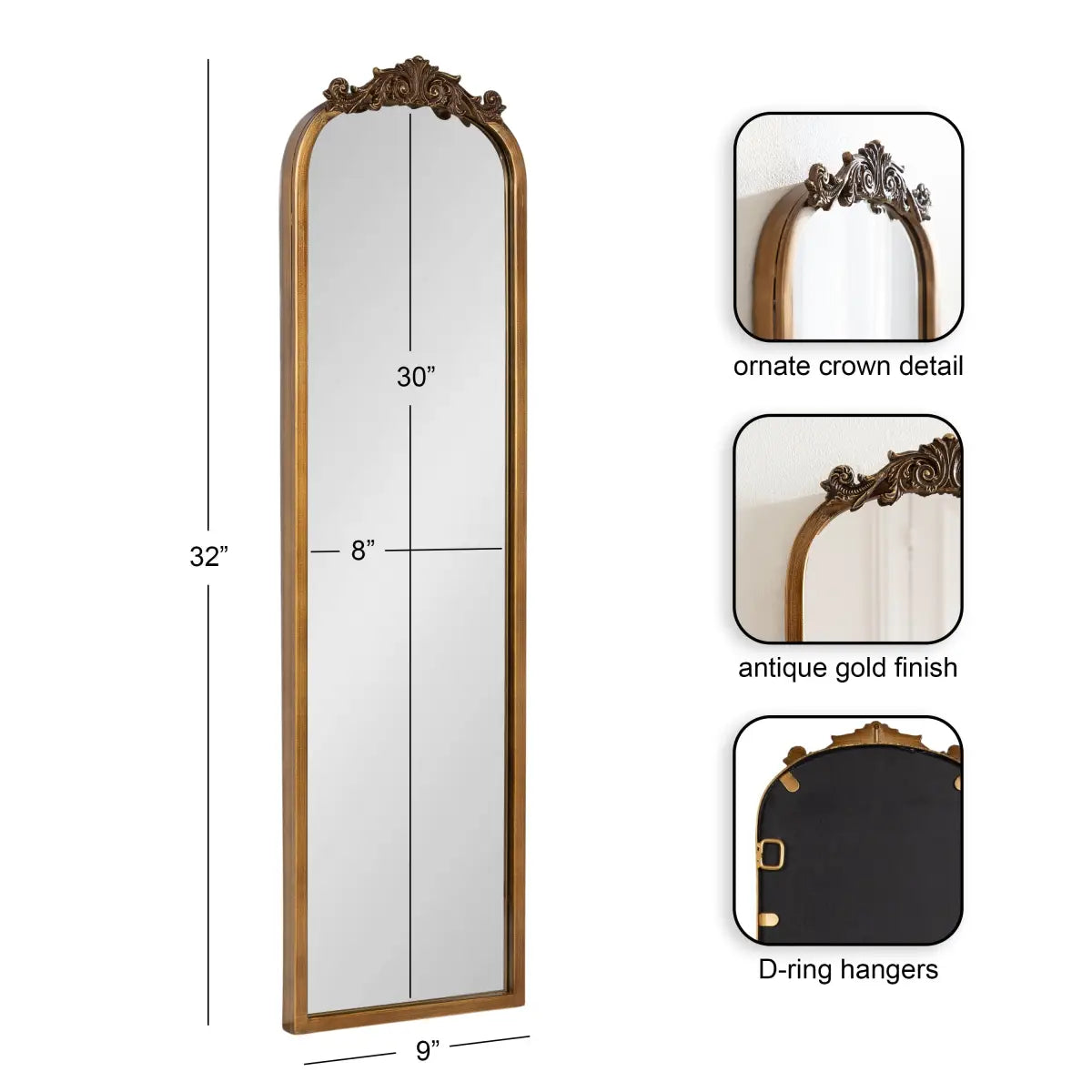 Arendahl Elegant Arch Mirror - kateandlaurel