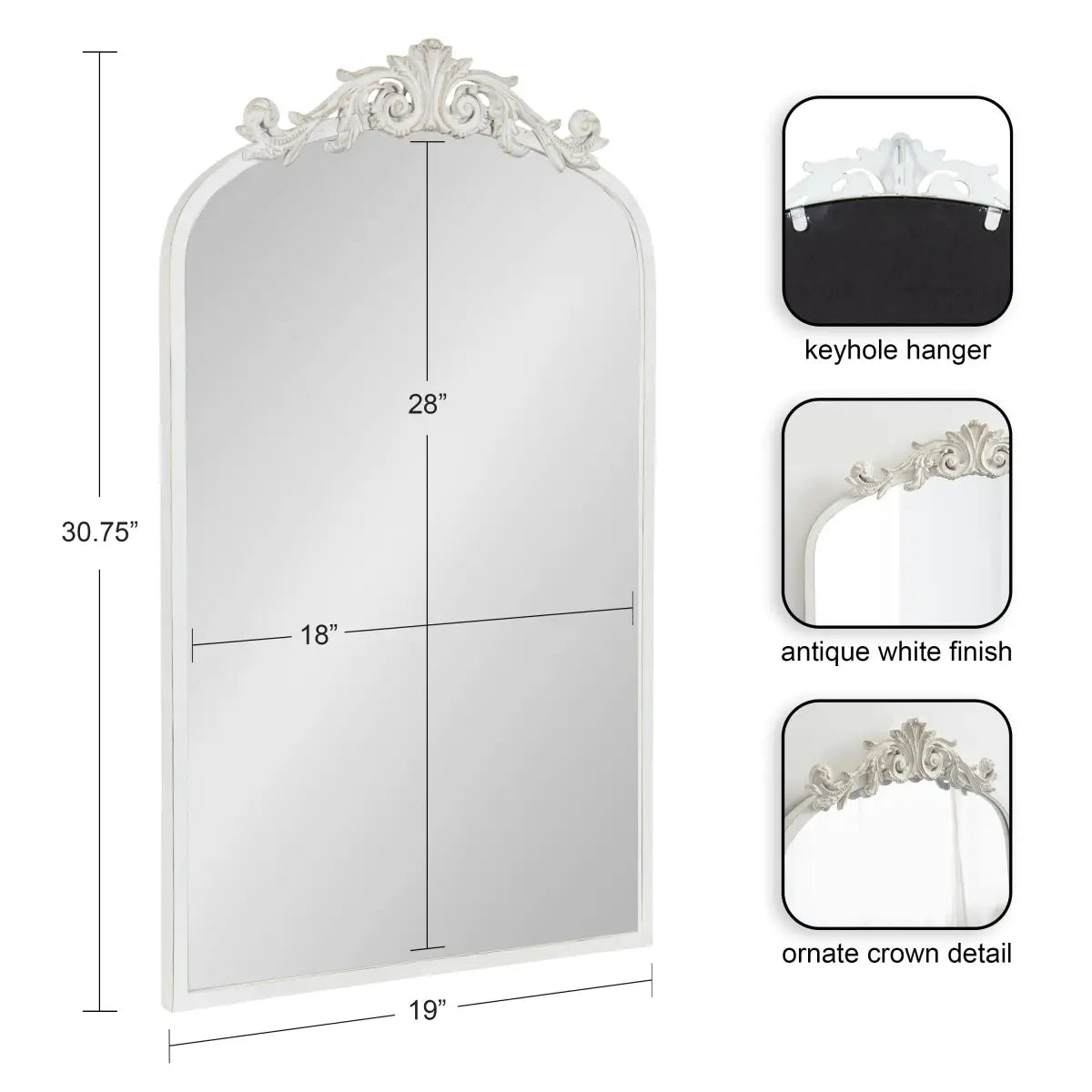 Arendahl Elegant Arch Mirror - kateandlaurel