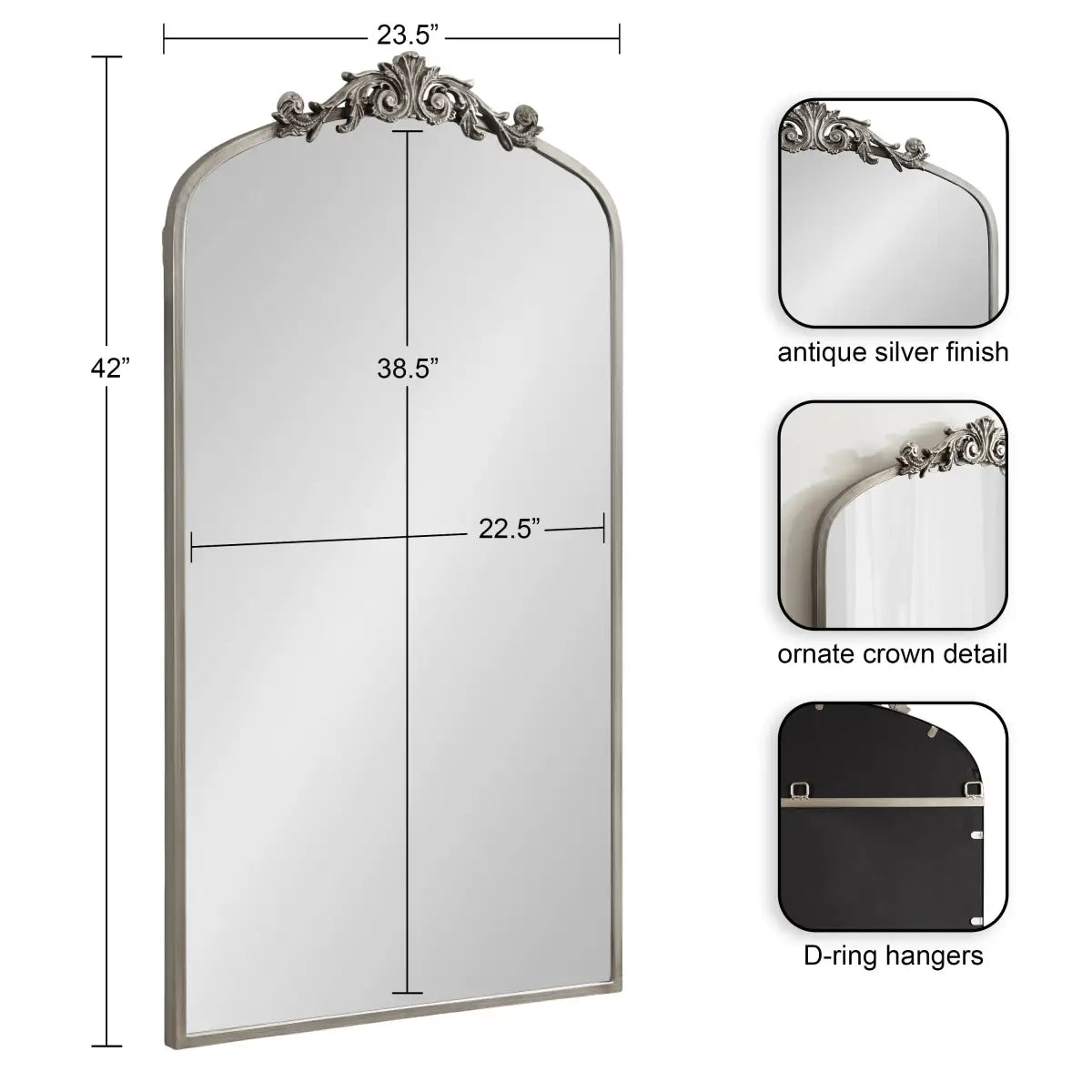Arendahl Elegant Arch Mirror - kateandlaurel