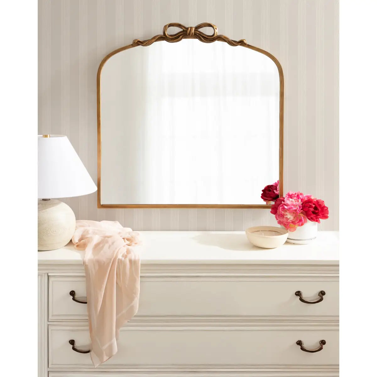 Arendahl Ribbon Arched Mirror - kateandlaurel