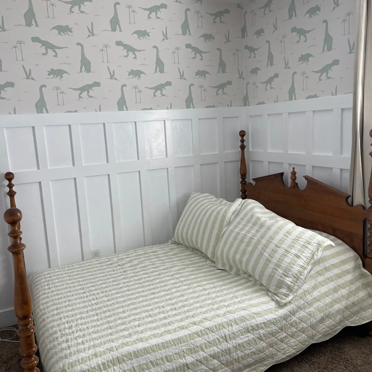 Arlo Wallpaper - Sketched Dinosaurs - by Hufton Studio - Loomwell Home Goods