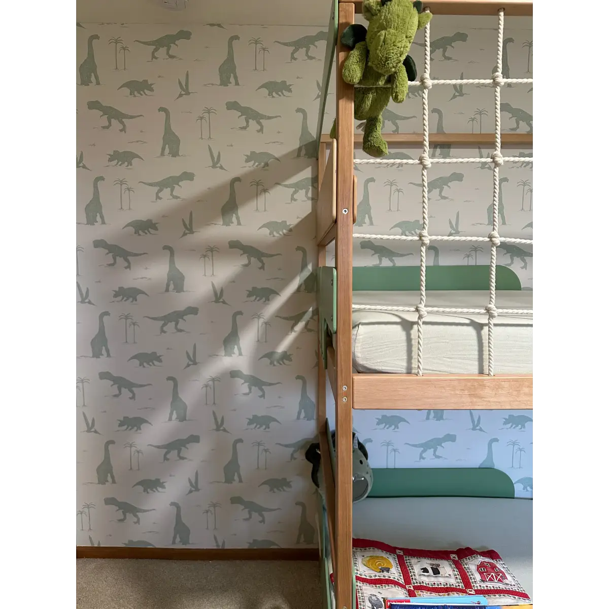 Arlo Wallpaper - Sketched Dinosaurs - by Hufton Studio - Loomwell Home Goods