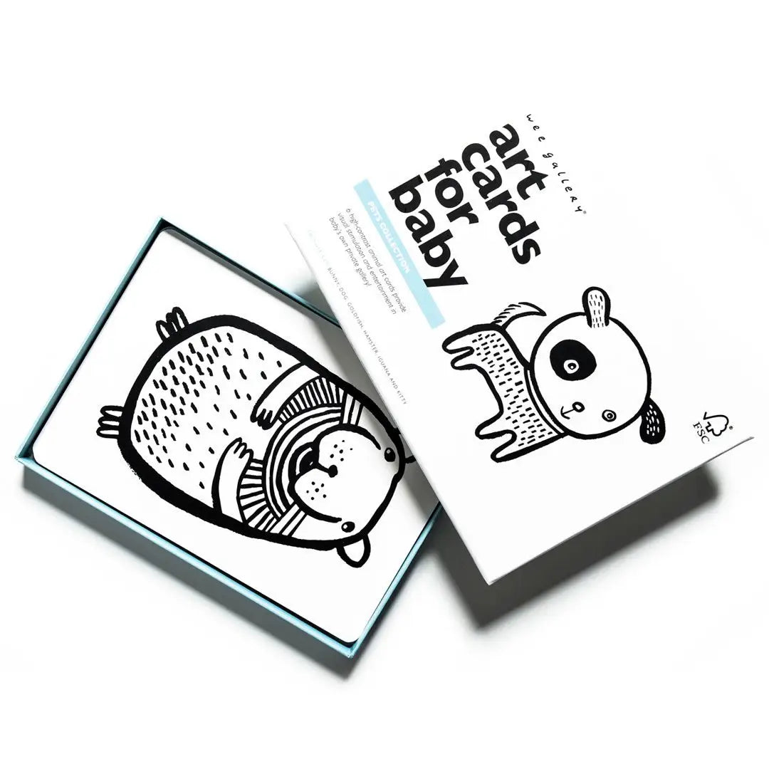Art Cards for Baby - Pets Collection - Wee Gallery