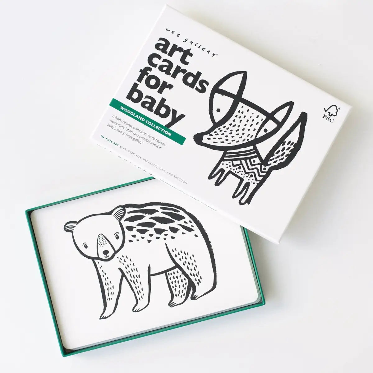 Art Cards for Baby - Woodland Collection - Wee Gallery