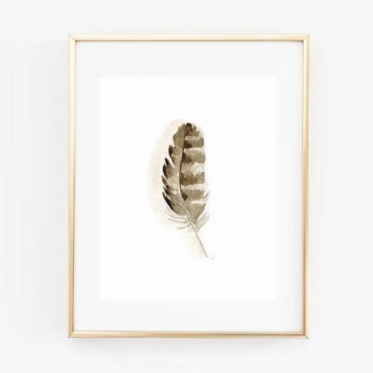 Art Print - Feather - emily lex studio