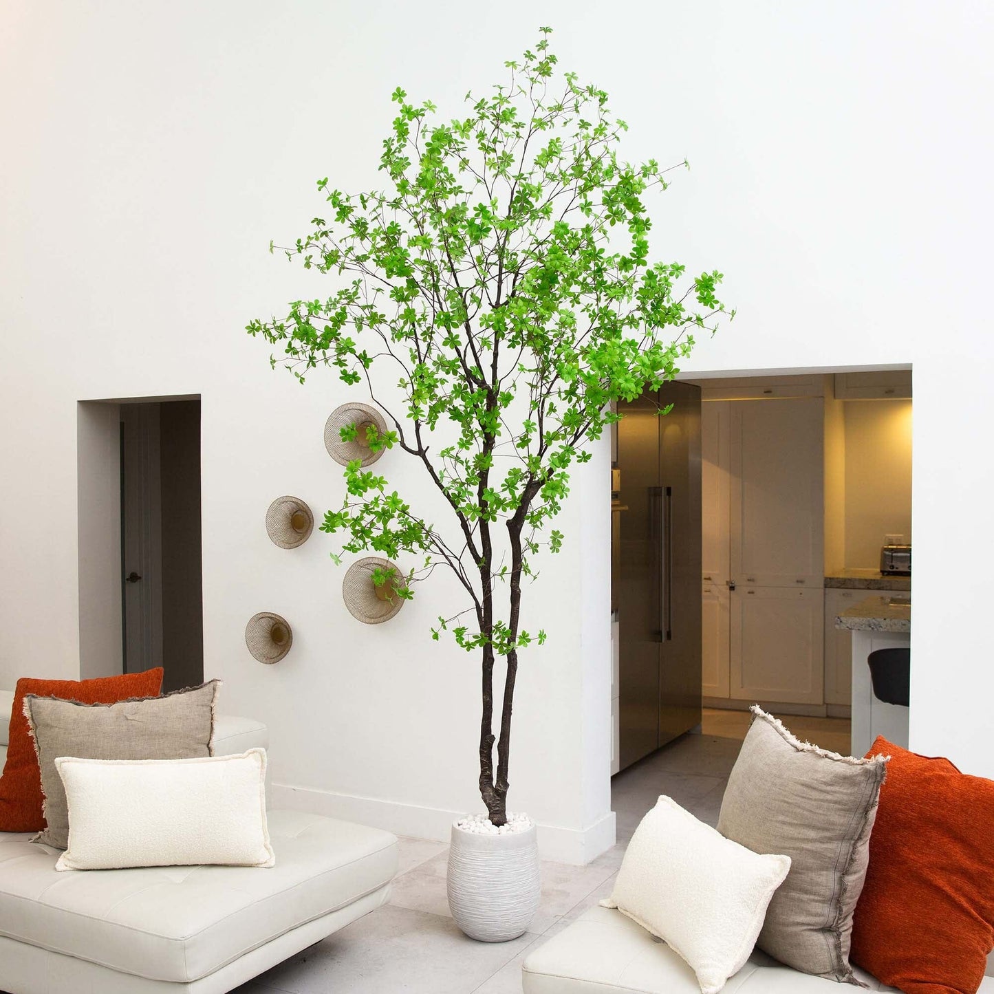 Árbol Enkianthus minimalista artificial de 10 pies