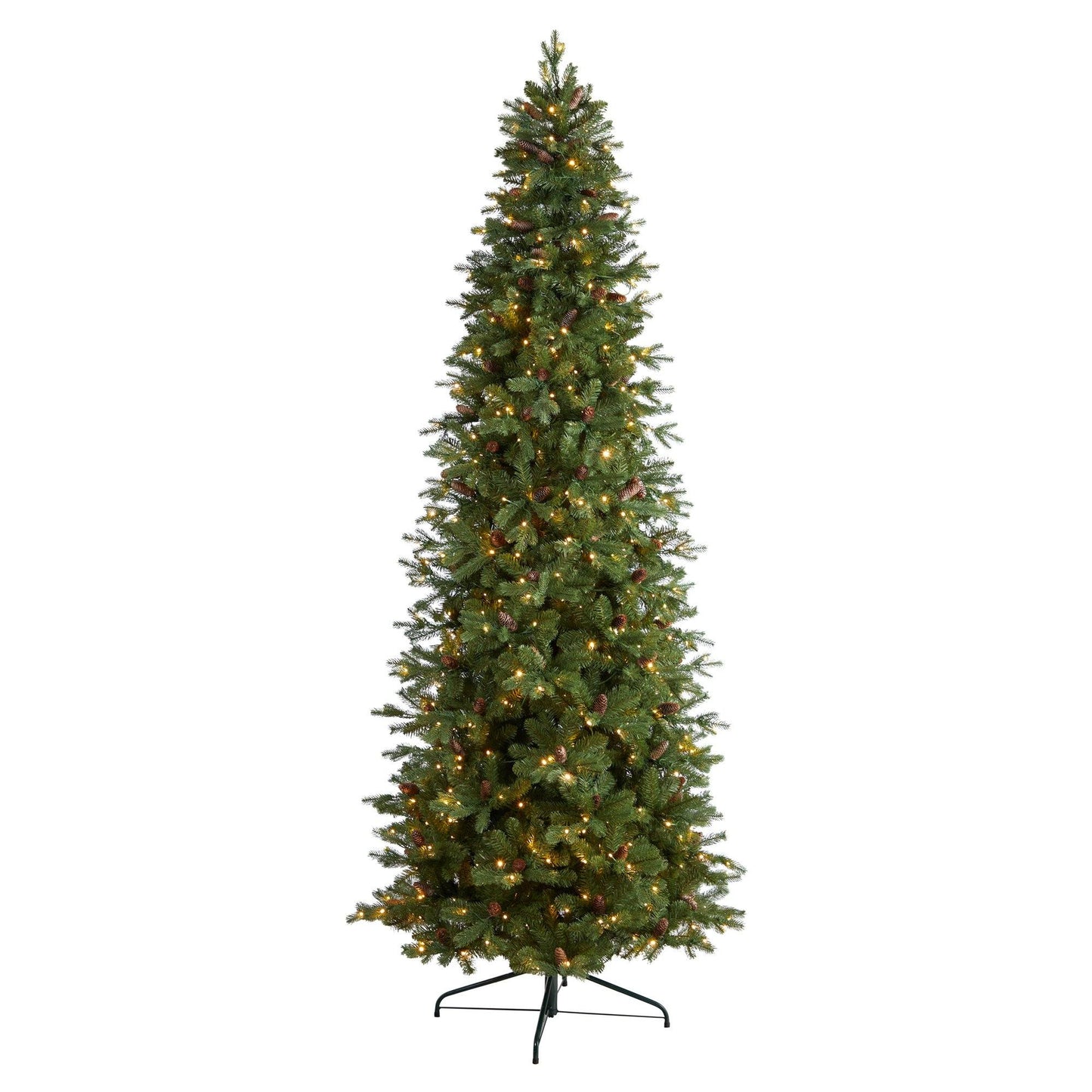 10’ Fraser Fir Artificial Christmas Tree with 780 LED Lights and 2327 Bendable Branches