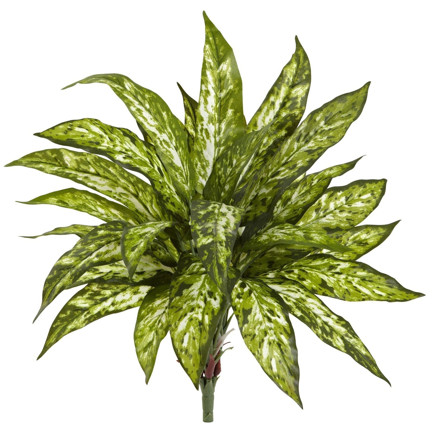 Planta artificial Aglaonema de 18" (juego de 4)