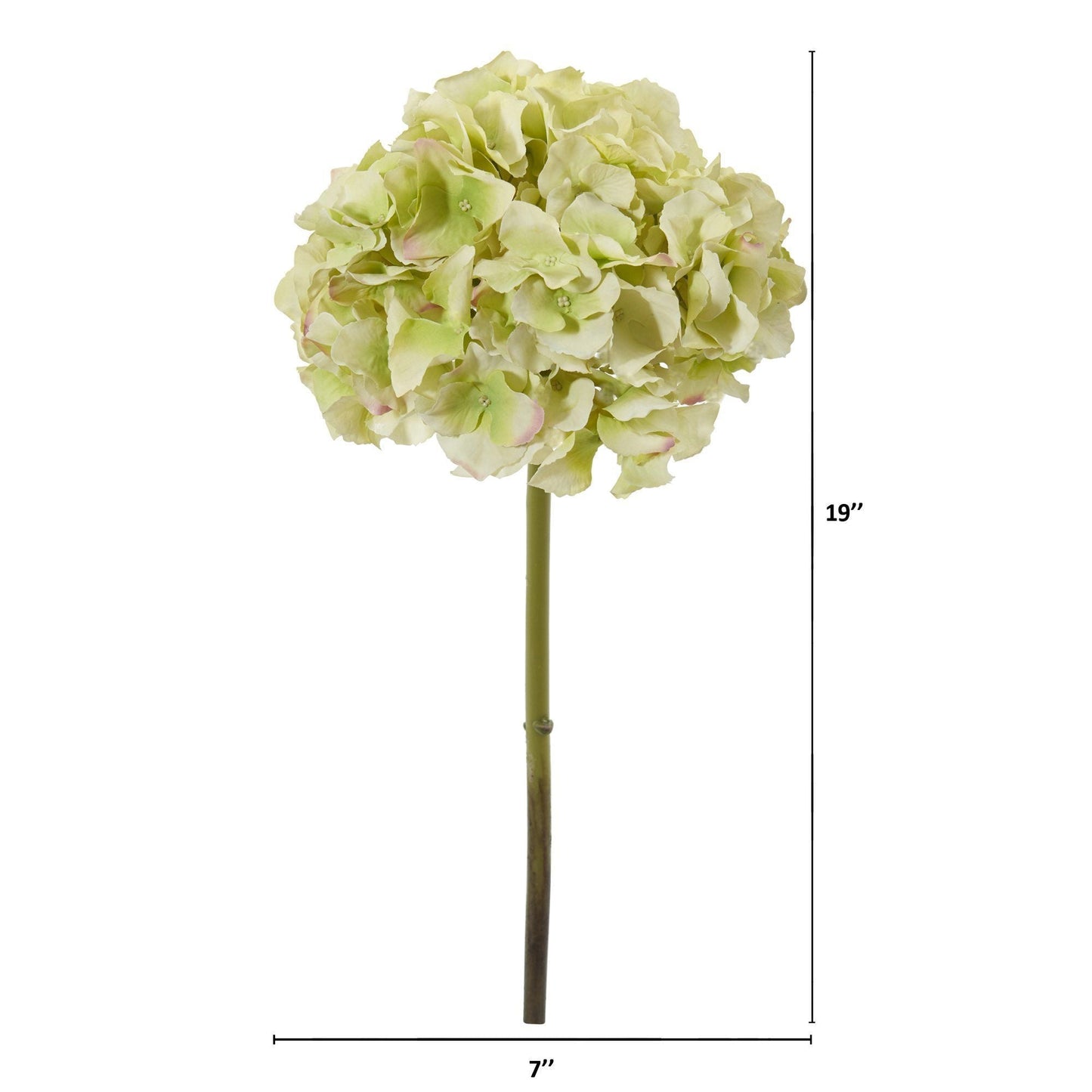 Hortensia artificial de 19" (juego de 6)