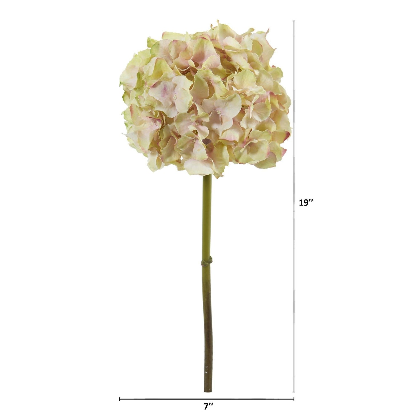 Hortensia artificial de 19" (juego de 6)