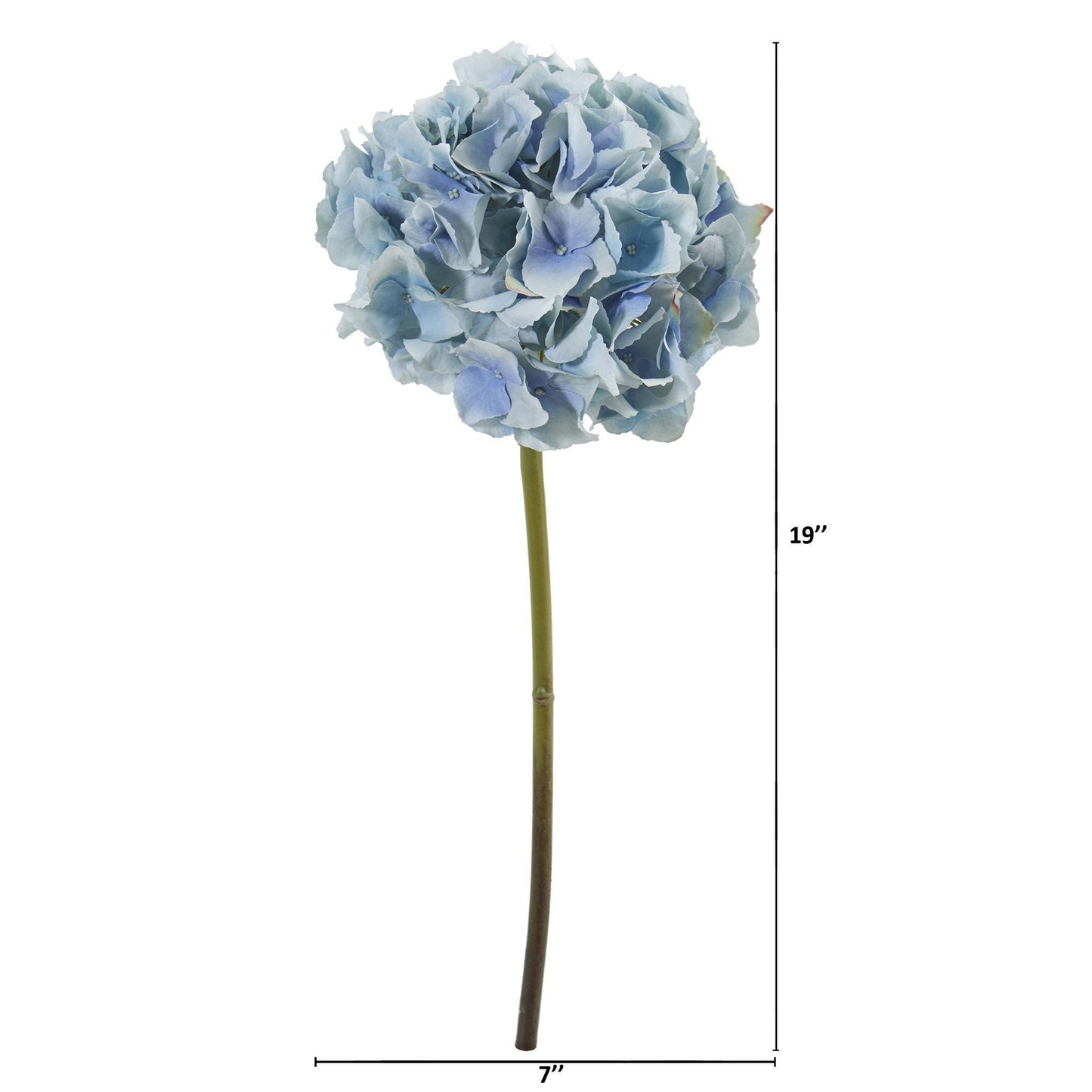 Hortensia artificial de 19" (juego de 6)