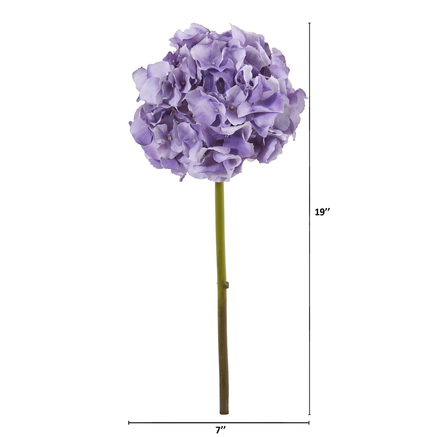 Hortensia artificial de 19" (juego de 6)