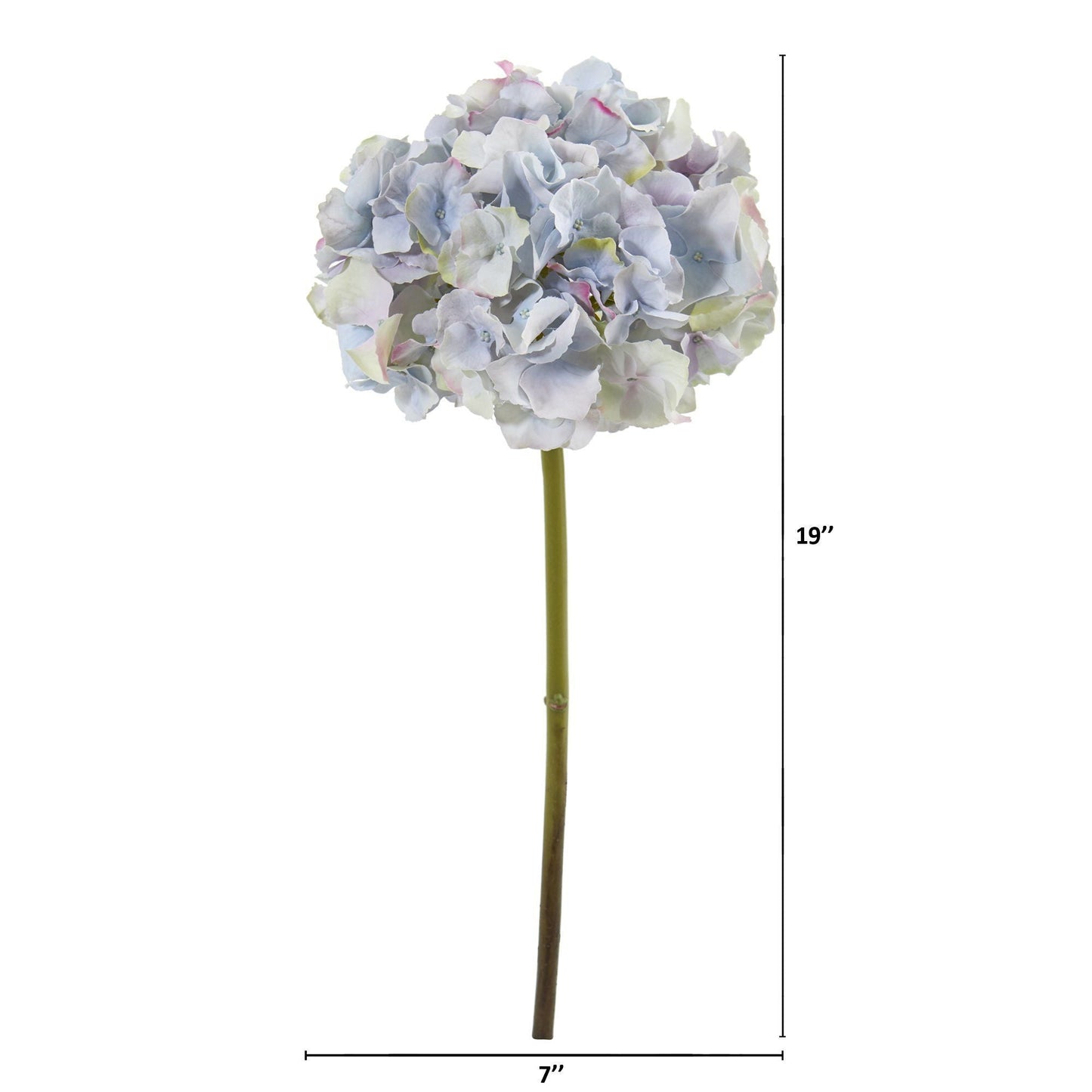 Hortensia artificial de 19" (juego de 6)