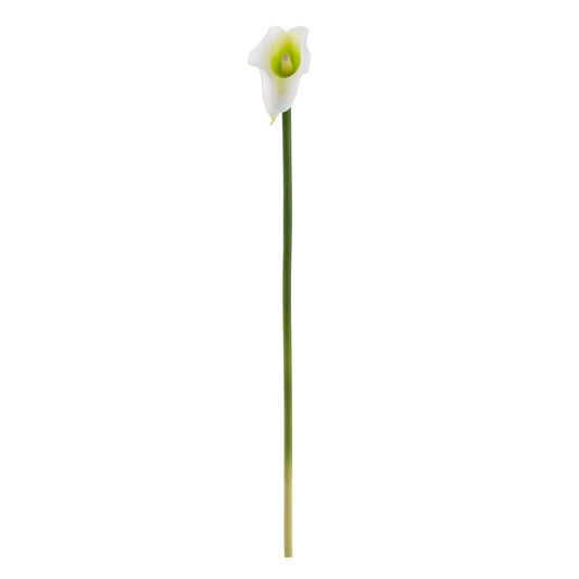 Flor artificial de lirio de cala de 19,5" (juego de 12)