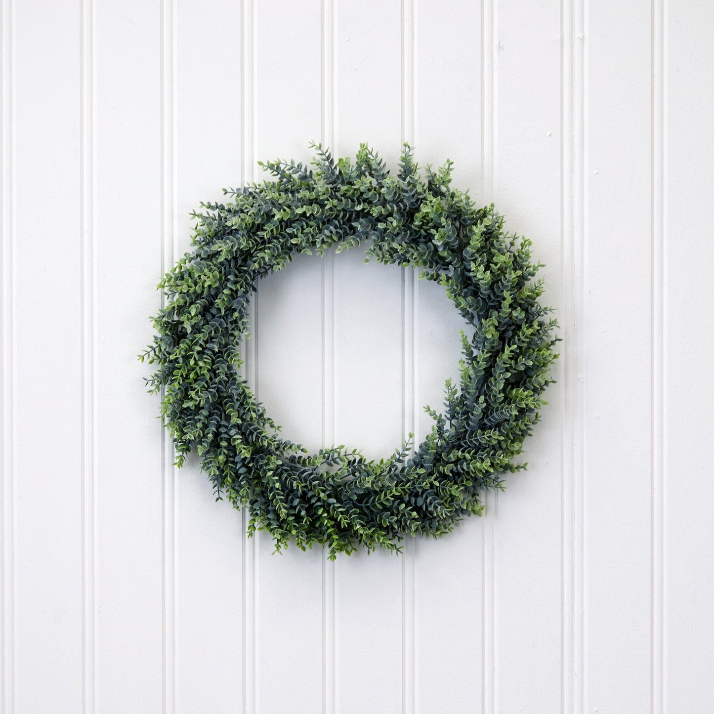 20” Artificial Eucalyptus Boxwood Wreath