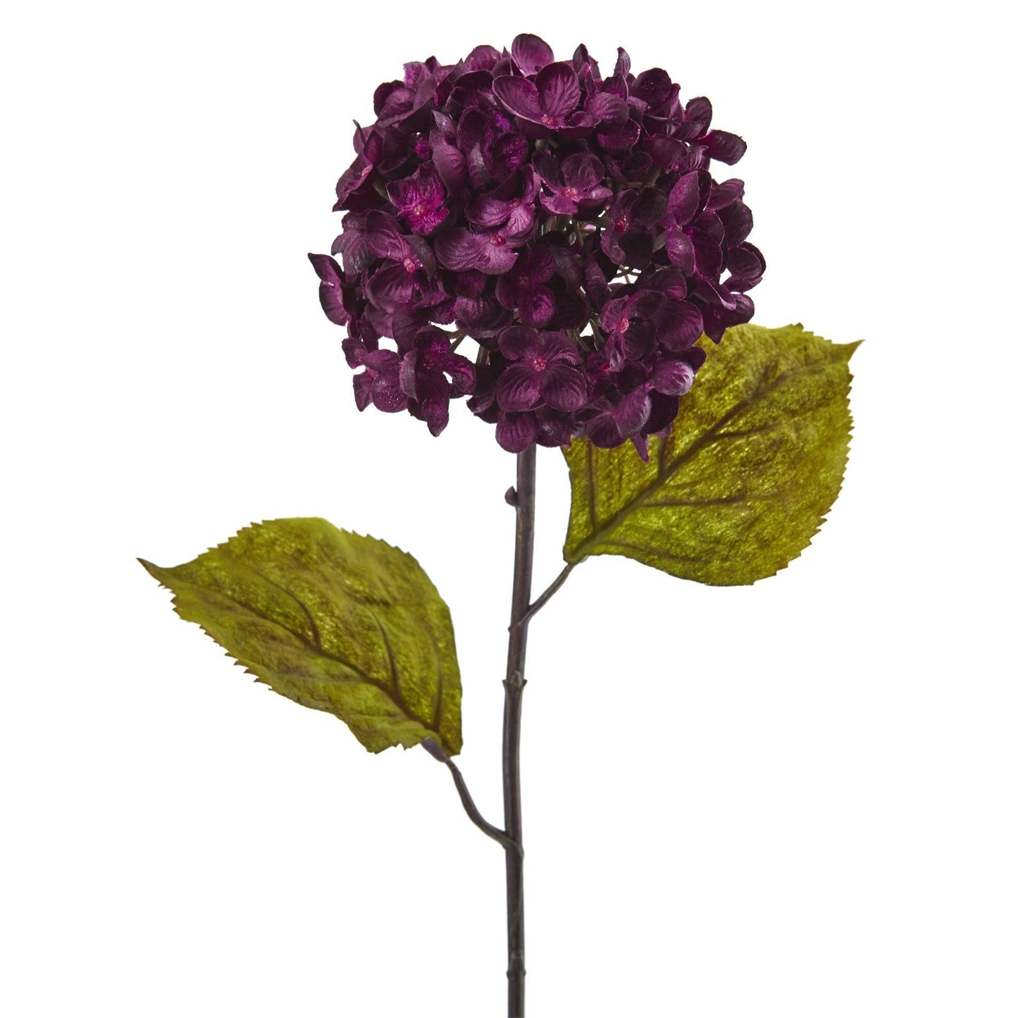 Fleur artificielle d'hortensia d'automne de 22 po (ensemble de 6)