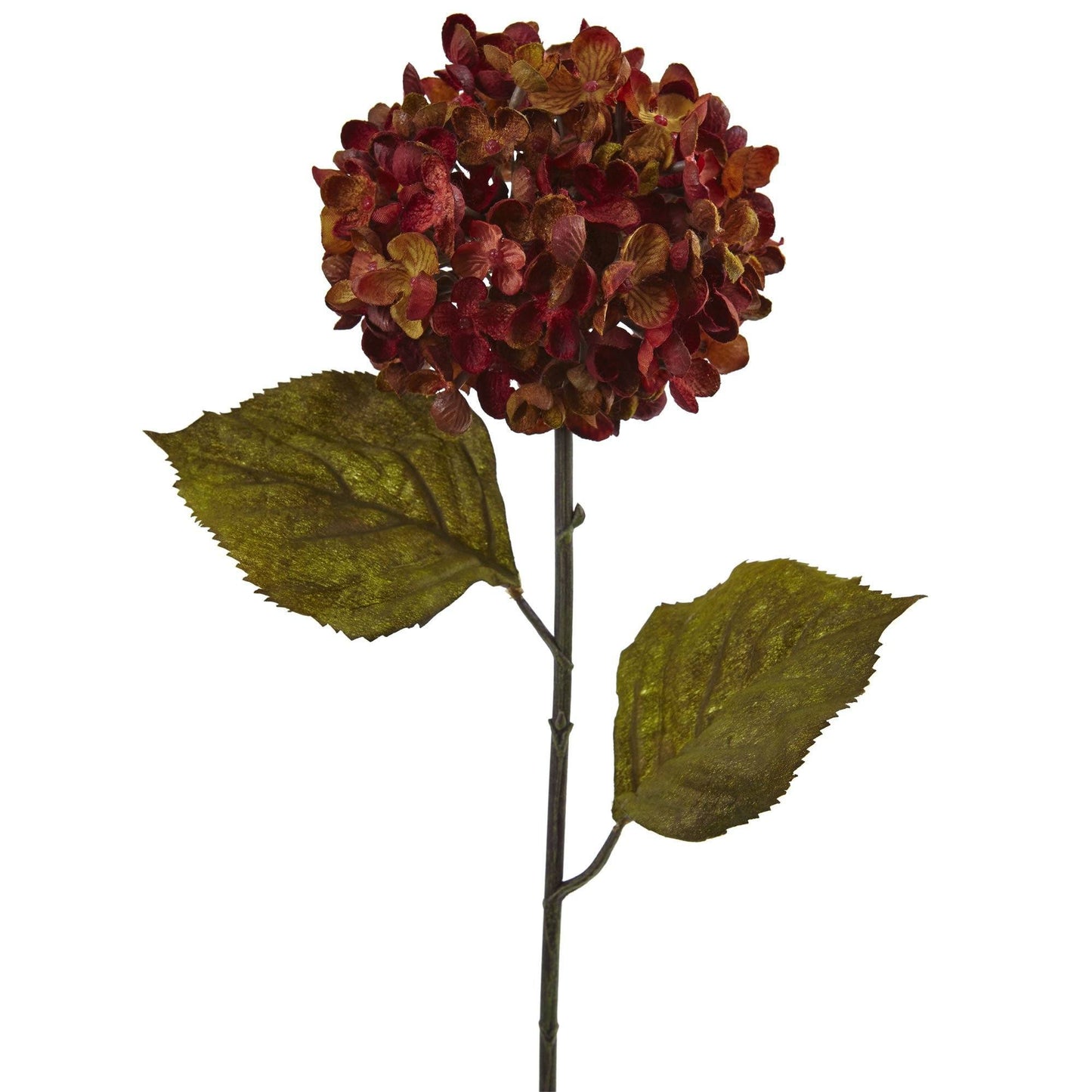 Fleur artificielle d'hortensia d'automne de 22 po (ensemble de 6)