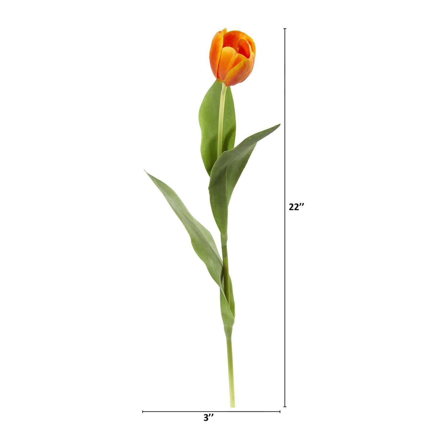 Tulipán artificial de 22" (juego de 8)