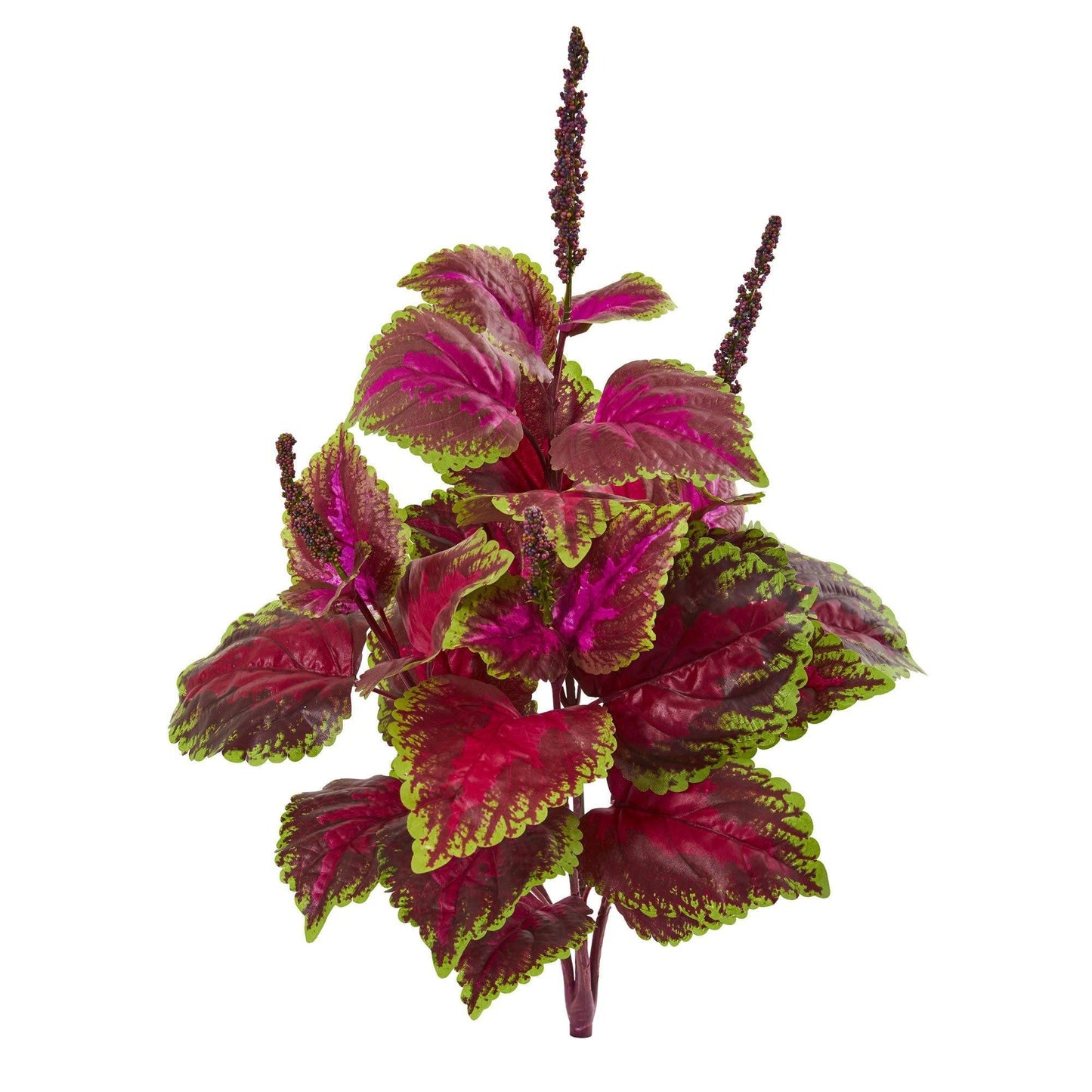 Planta artificial de coleus de 23" (juego de 6)