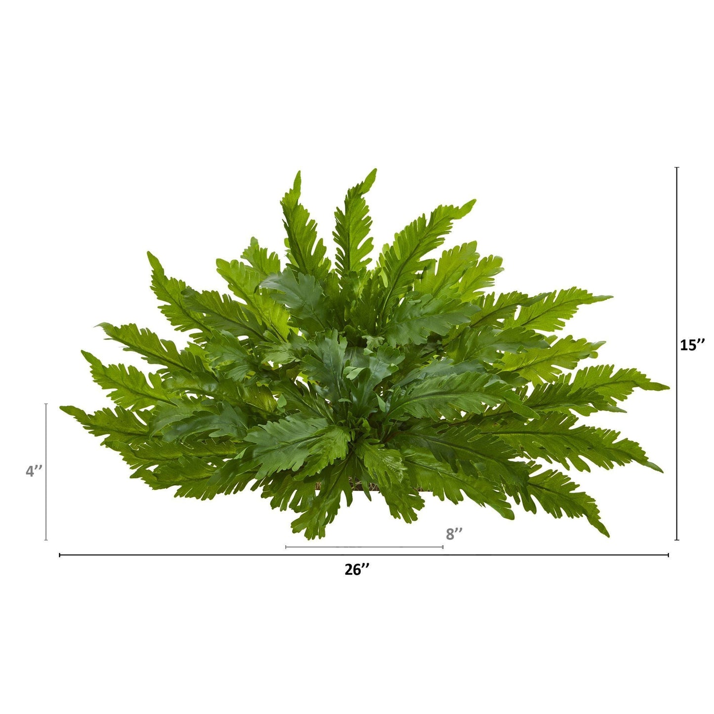 Plante artificielle de 26 po en forme de fougère