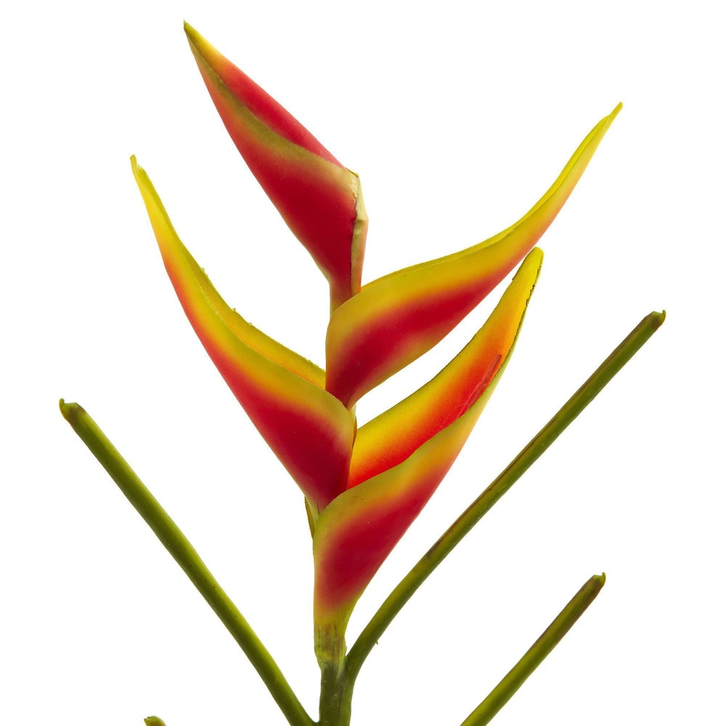 Flor artificial de heliconia de 26'' (juego de 4)