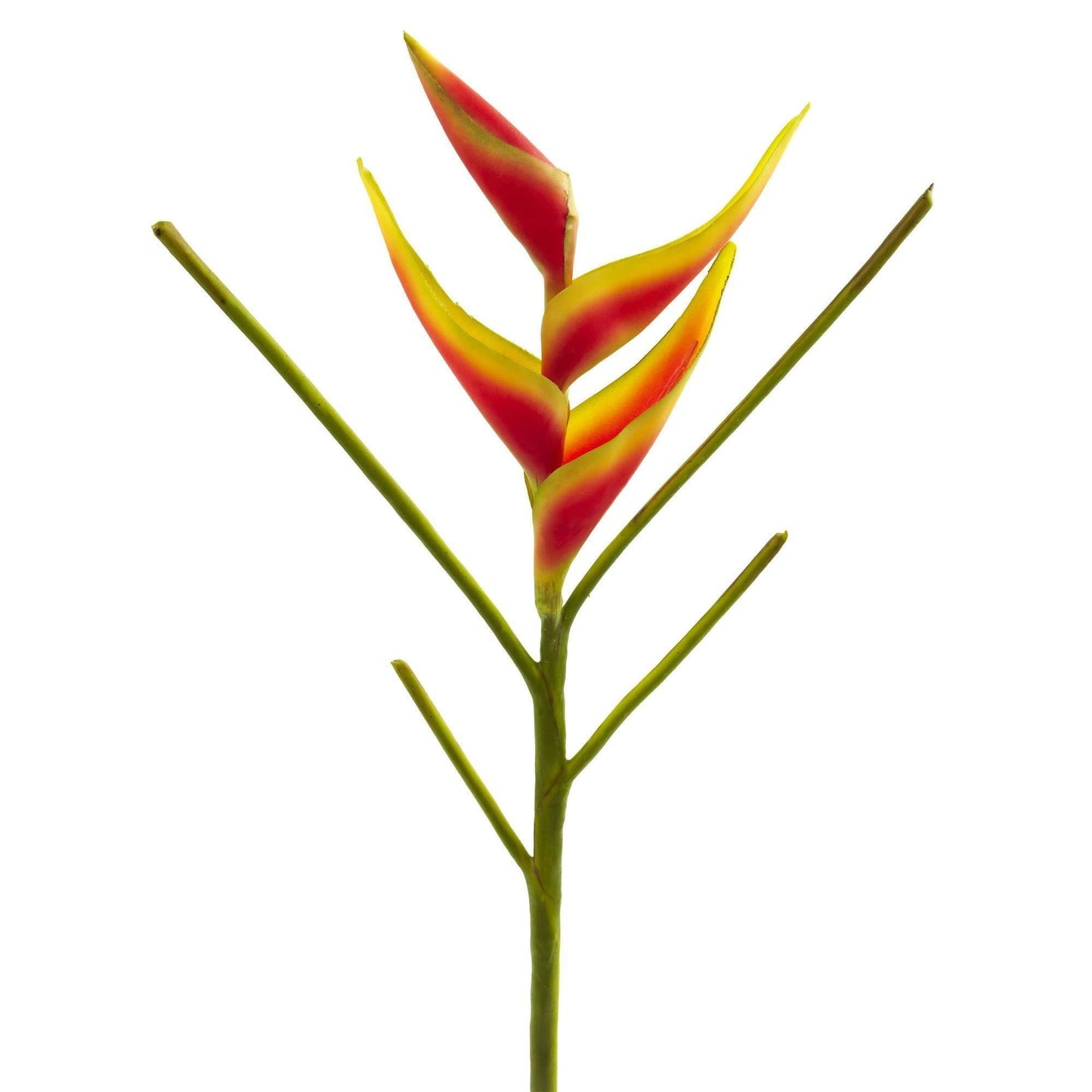 Flor artificial de heliconia de 26'' (juego de 4)