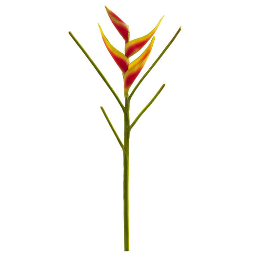 Flor artificial de heliconia de 26'' (juego de 4)