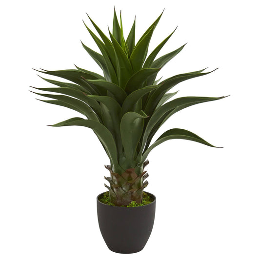 Planta artificial de agave de 28”