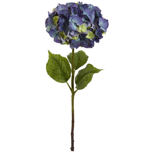 Fleur artificielle d'hortensia de 28 po (ensemble de 3)