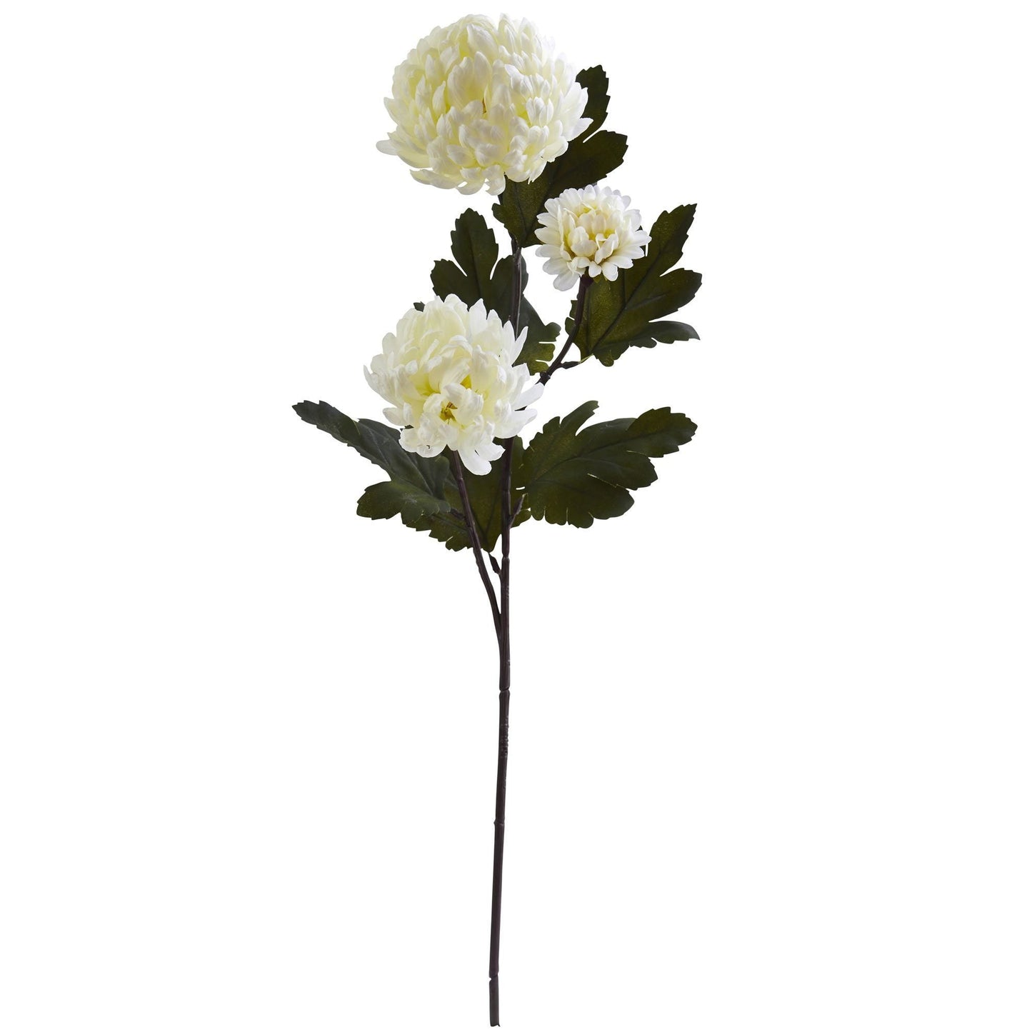 Fleur artificielle de chrysanthème de 29 po (lot de 12)