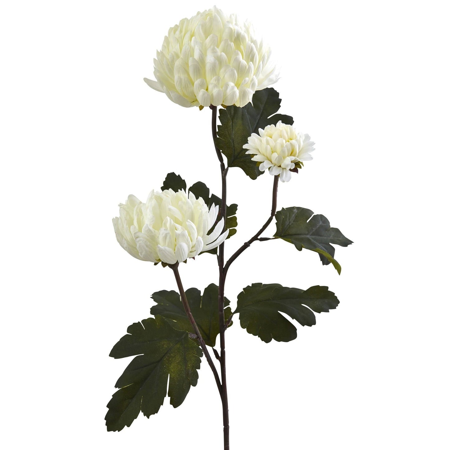 Fleur artificielle de chrysanthème de 29 po (lot de 12)