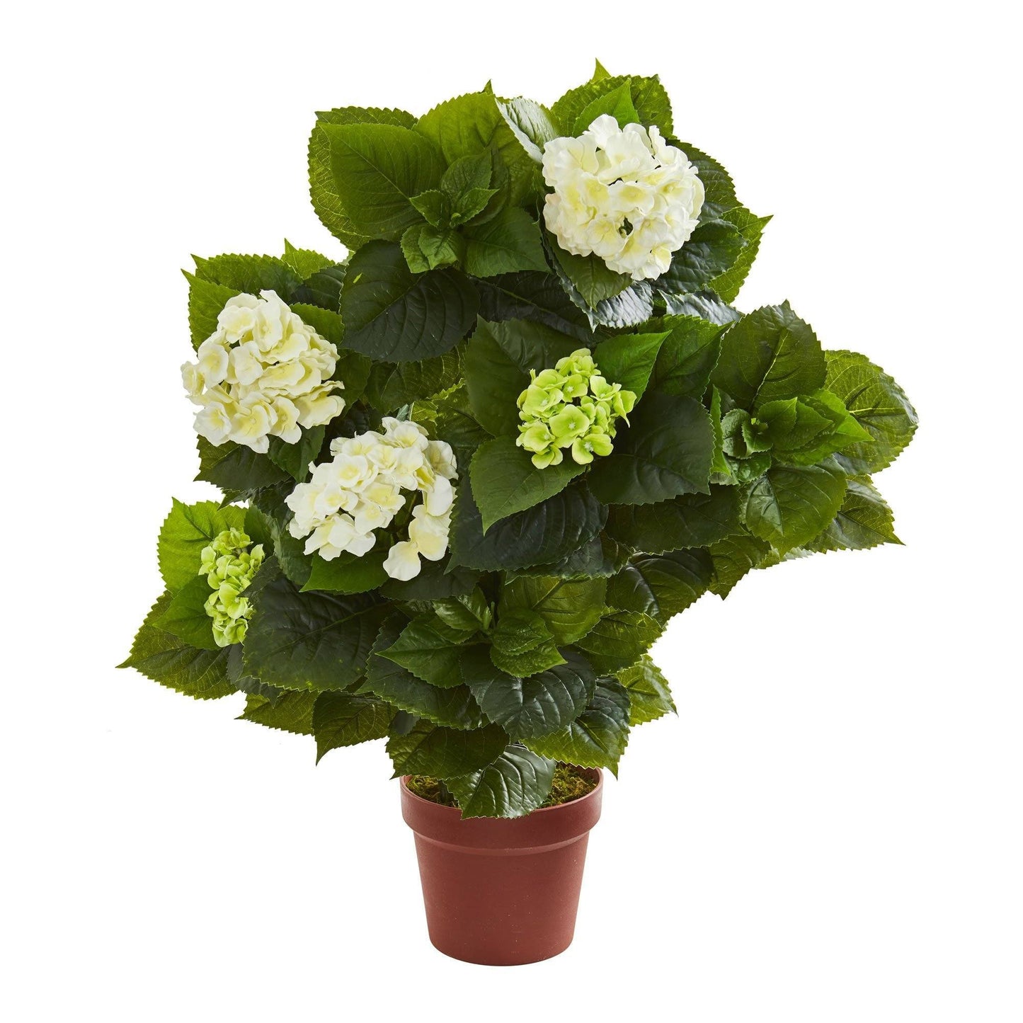 Planta artificial de hortensia de 29”