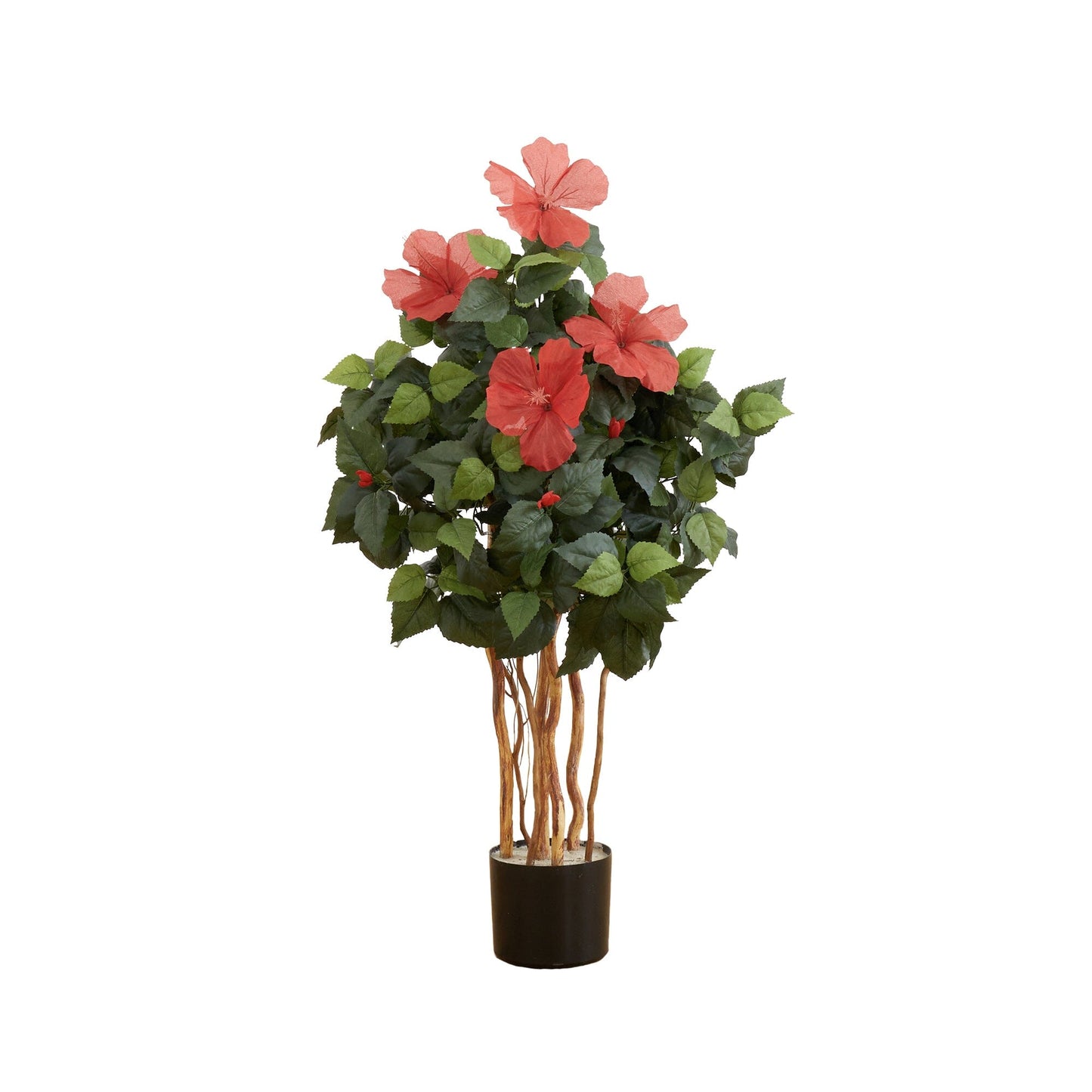 Arbre d'hibiscus artificiel de 3 pieds