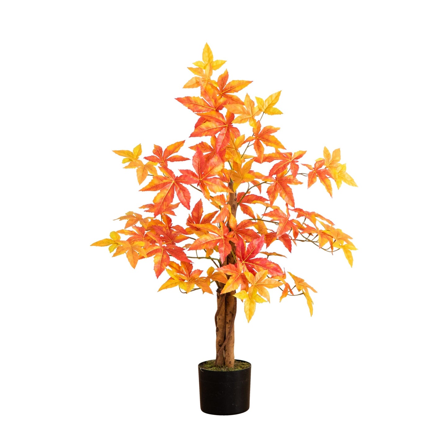 3’ Autumn Deluxe Maple Artificial Fall Tree