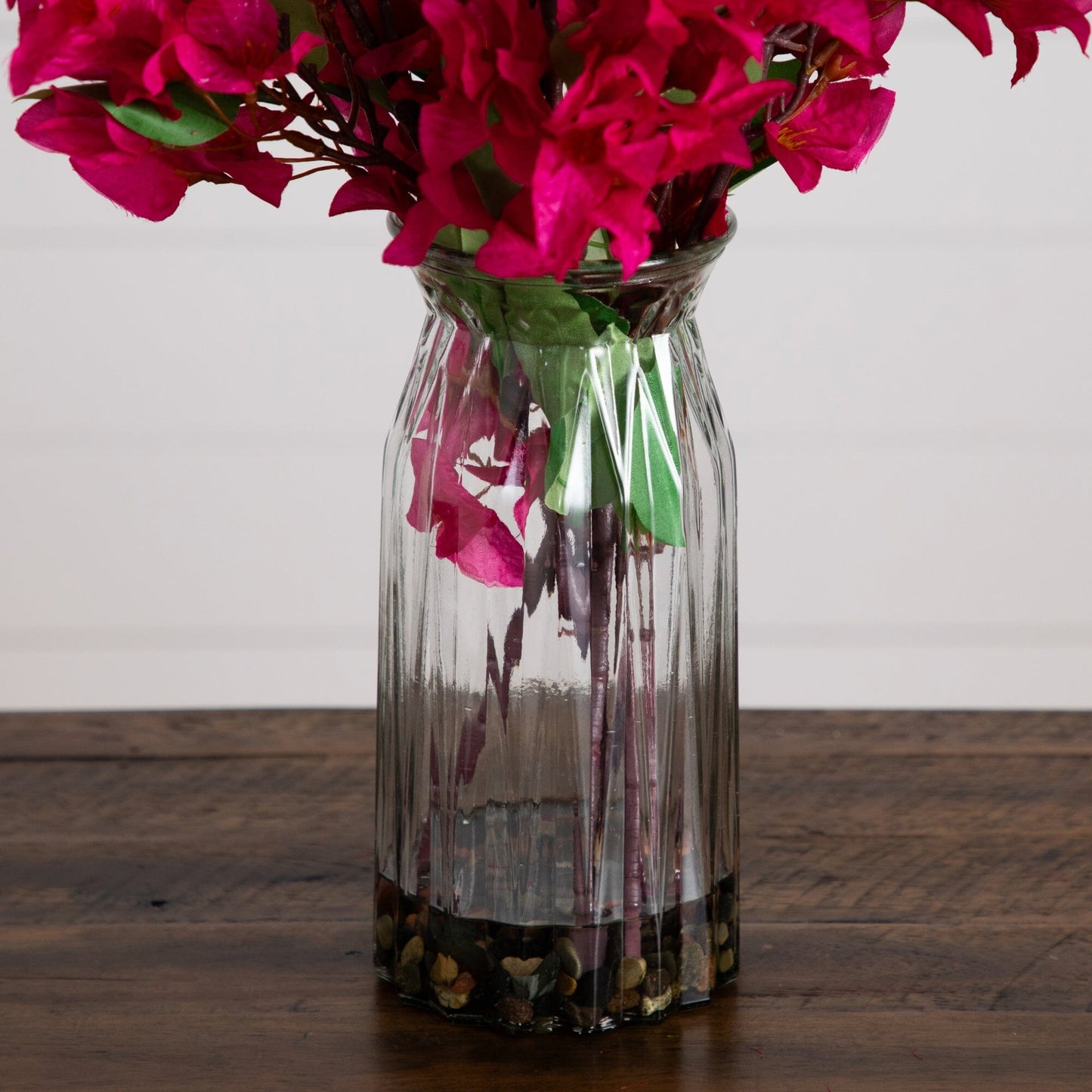 31” Artificial Pink Bougainvillea Arrangement in Vase