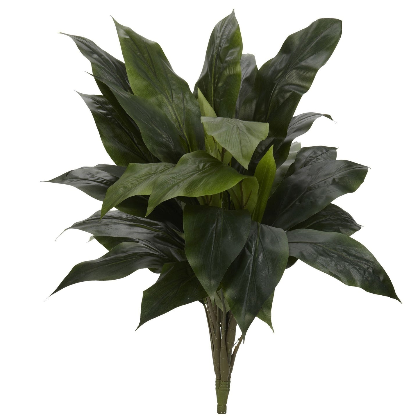 Planta artificial Cordyline verde de 32” (juego de 3)3)