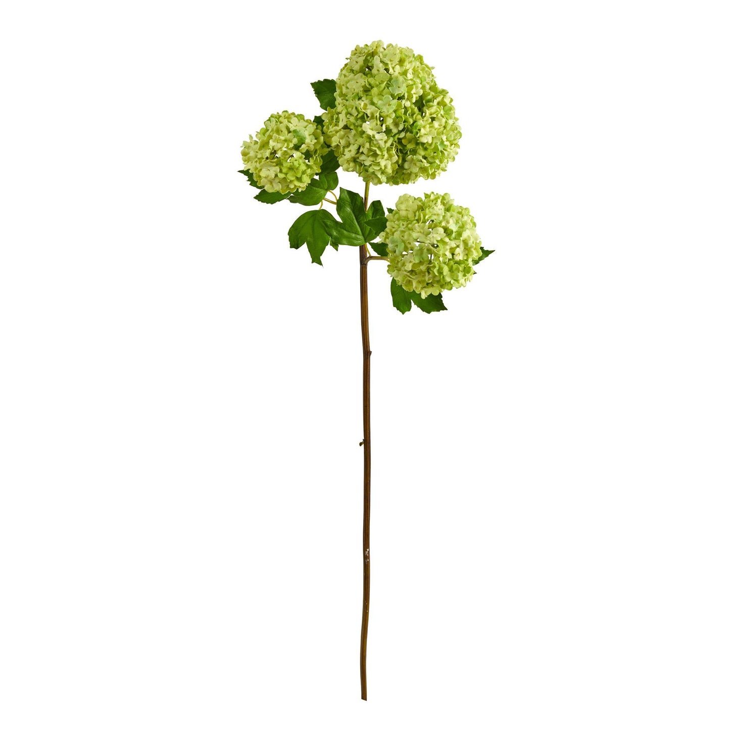 Hortensia artificial de bola de nieve de 33" (juego de 2)