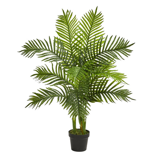 Palmera artificial de areca de 3,5 pies (tacto real)