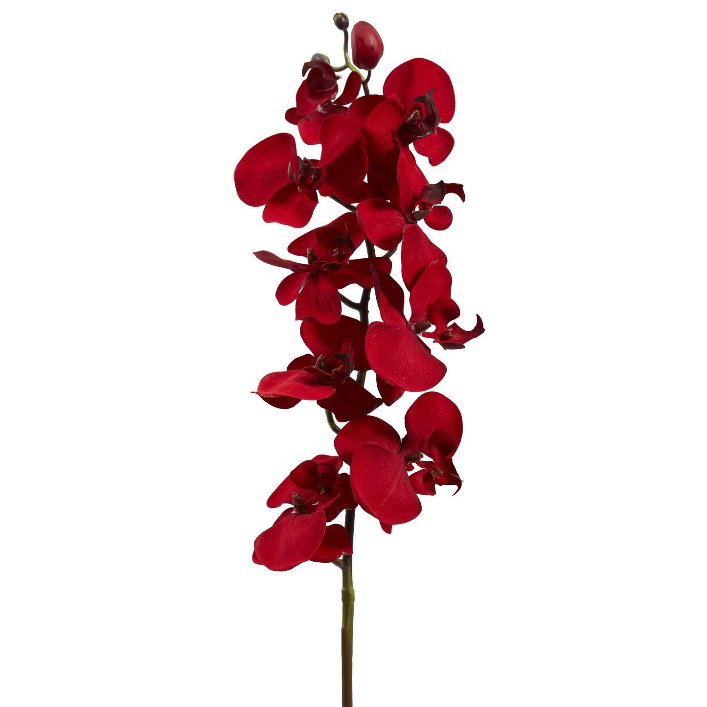 Orquídea artificial Phalaenopsis navideña de 36" (juego de 4)