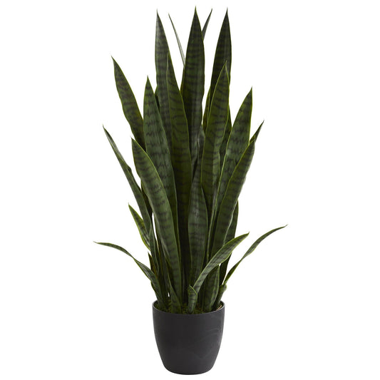 Planta artificial Sansevieria de 38"