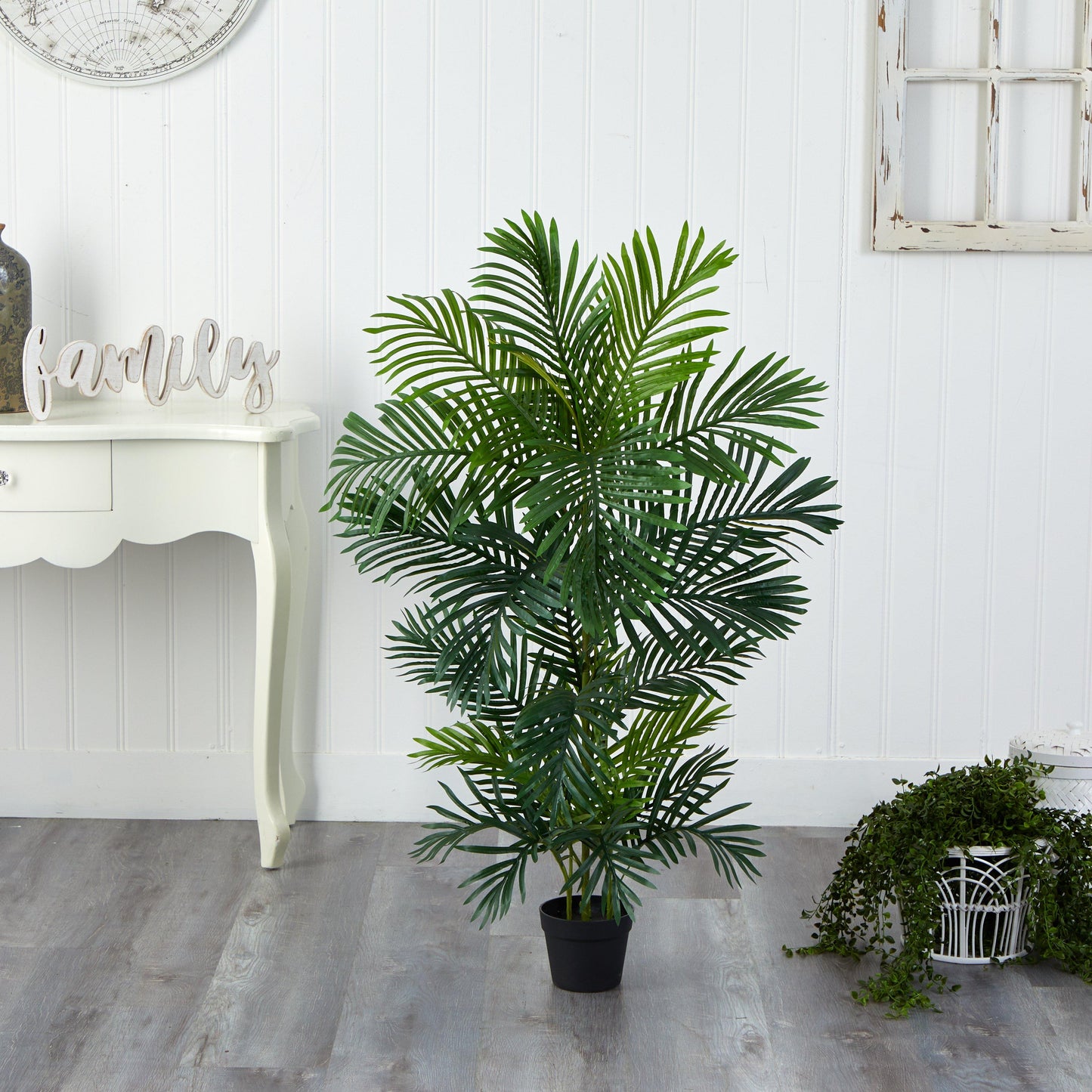 Palmier artificiel Areca de 4 pi résistant aux UV (intérieur/extérieur)