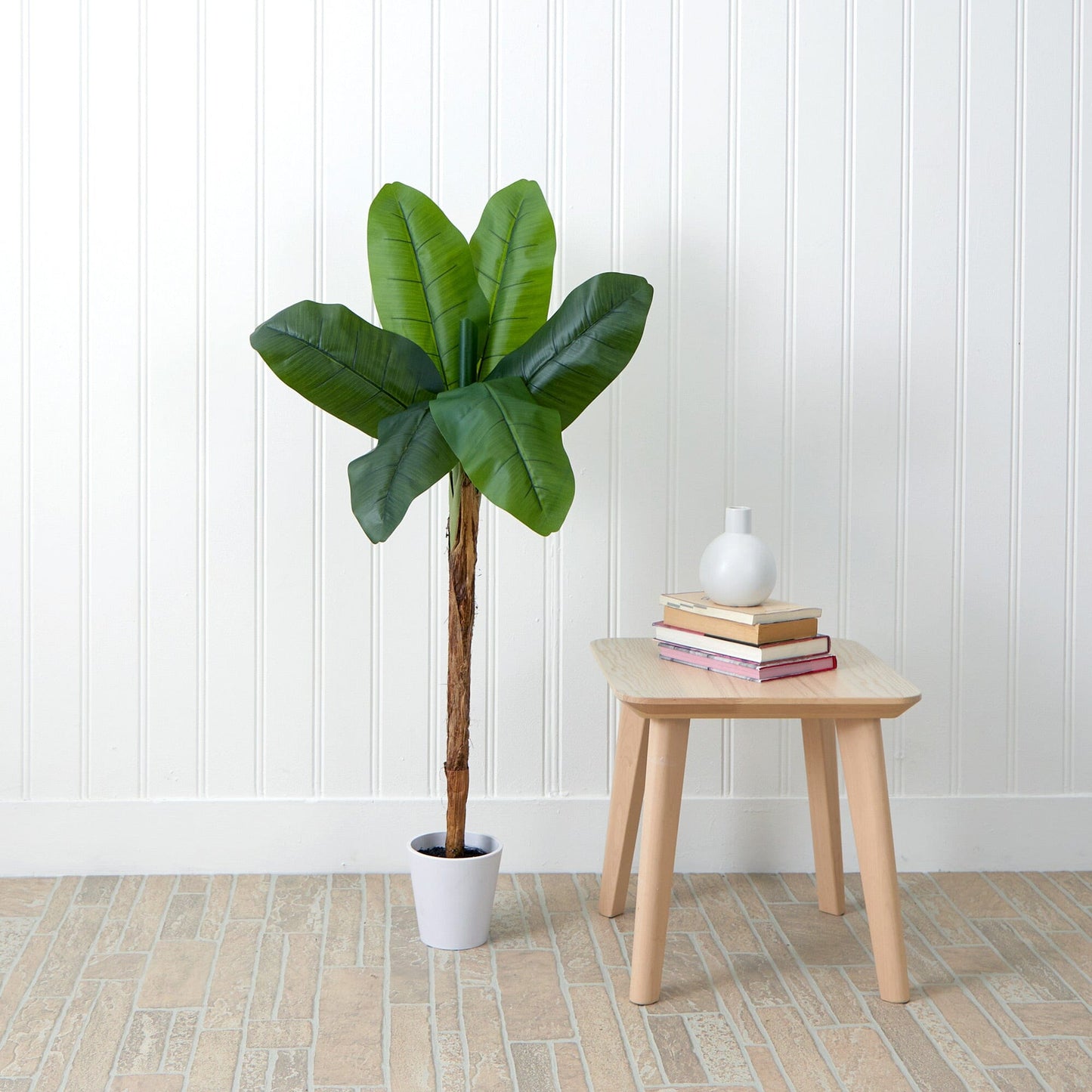 4' Artificial Banana Tree in Decorative Planter