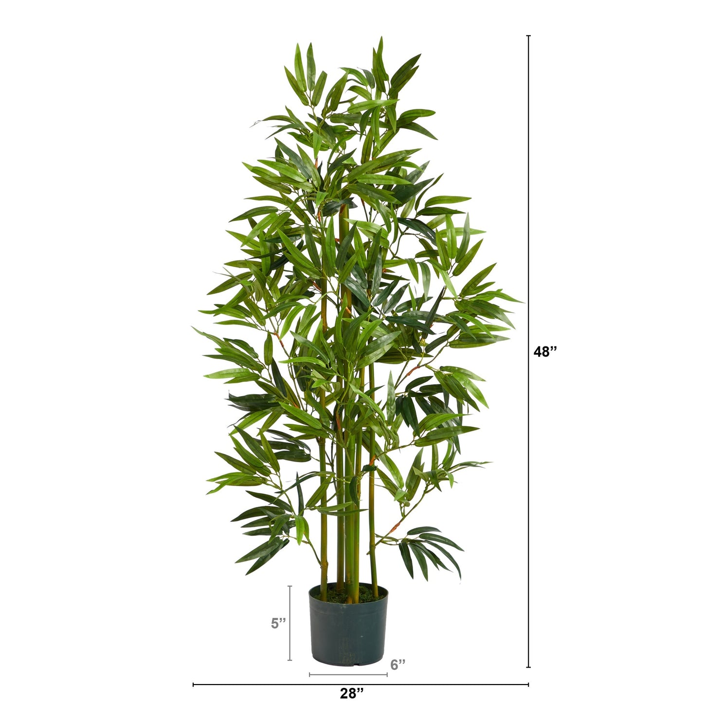 4’ Bamboo Artificial Tree