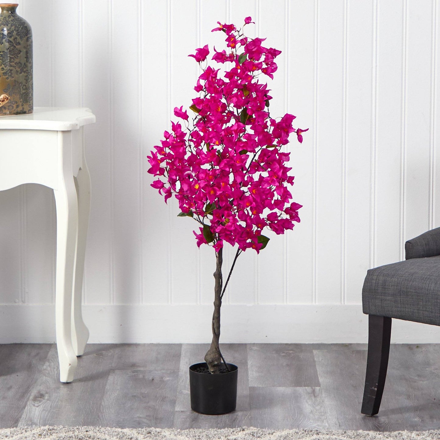 Arbre artificiel de bougainvilliers de 4 pi