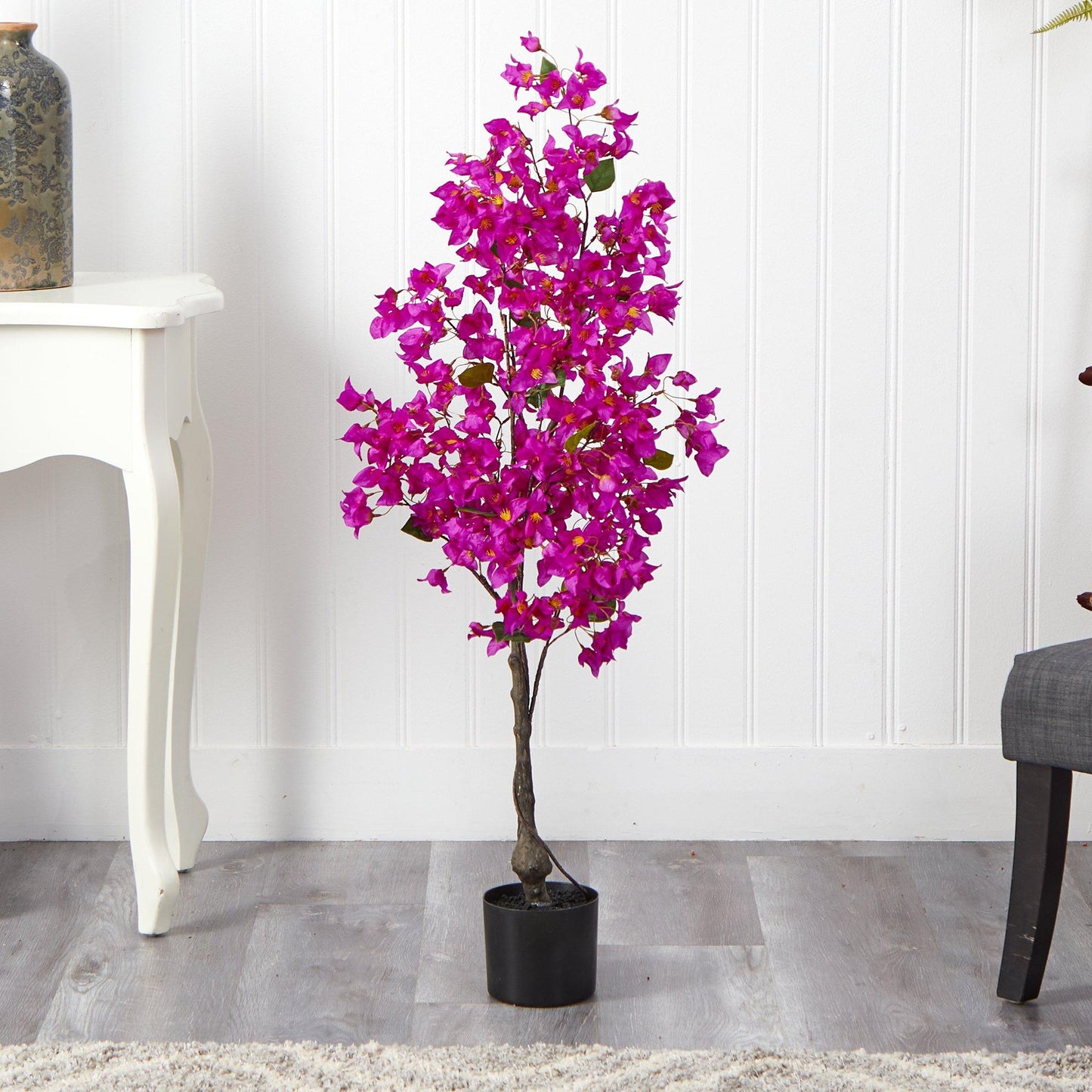 Arbre artificiel de bougainvilliers de 4 pi