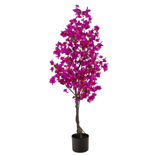 Arbre artificiel de bougainvilliers de 4 pi